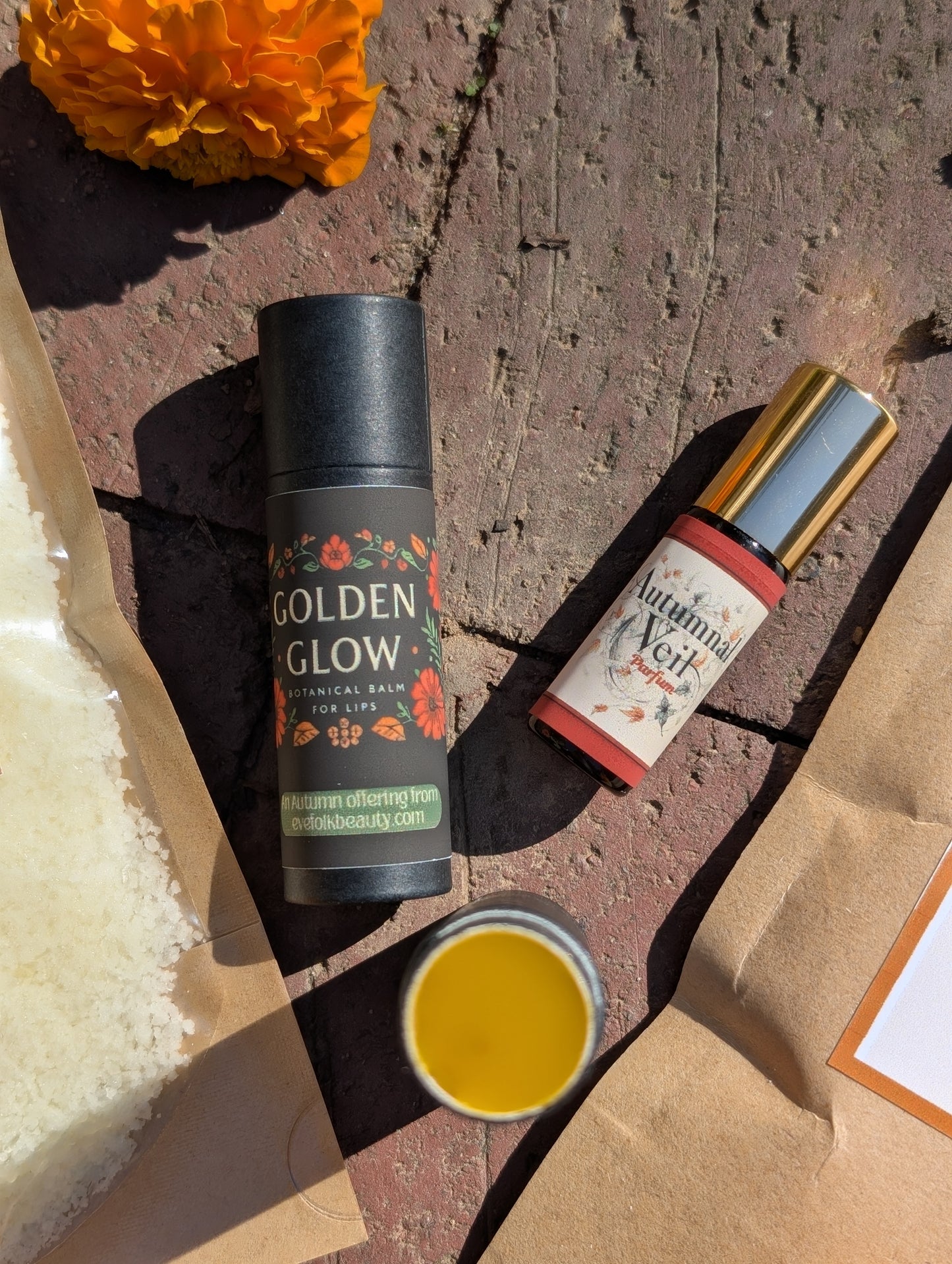 Golden Glow- Botanical Balm for Lips