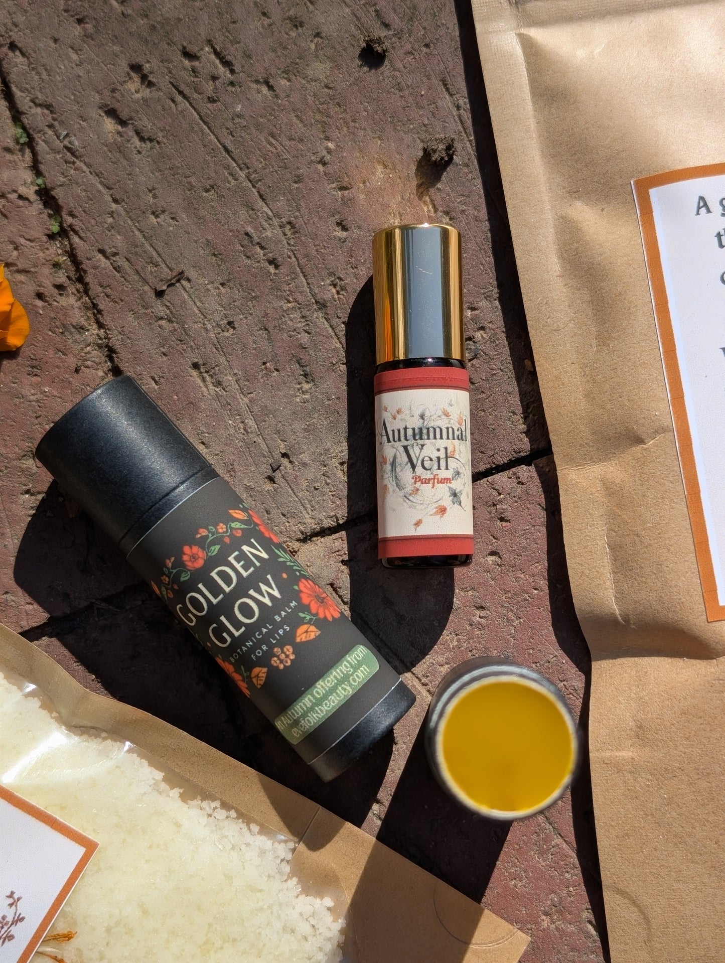 Golden Glow- Botanical Balm for Lips