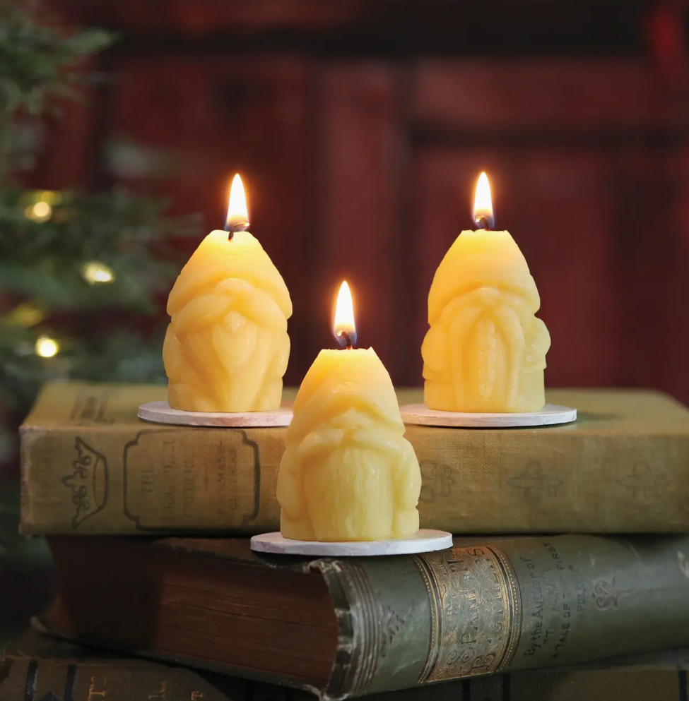 HOLIDAY GNOME *Pure Beeswax