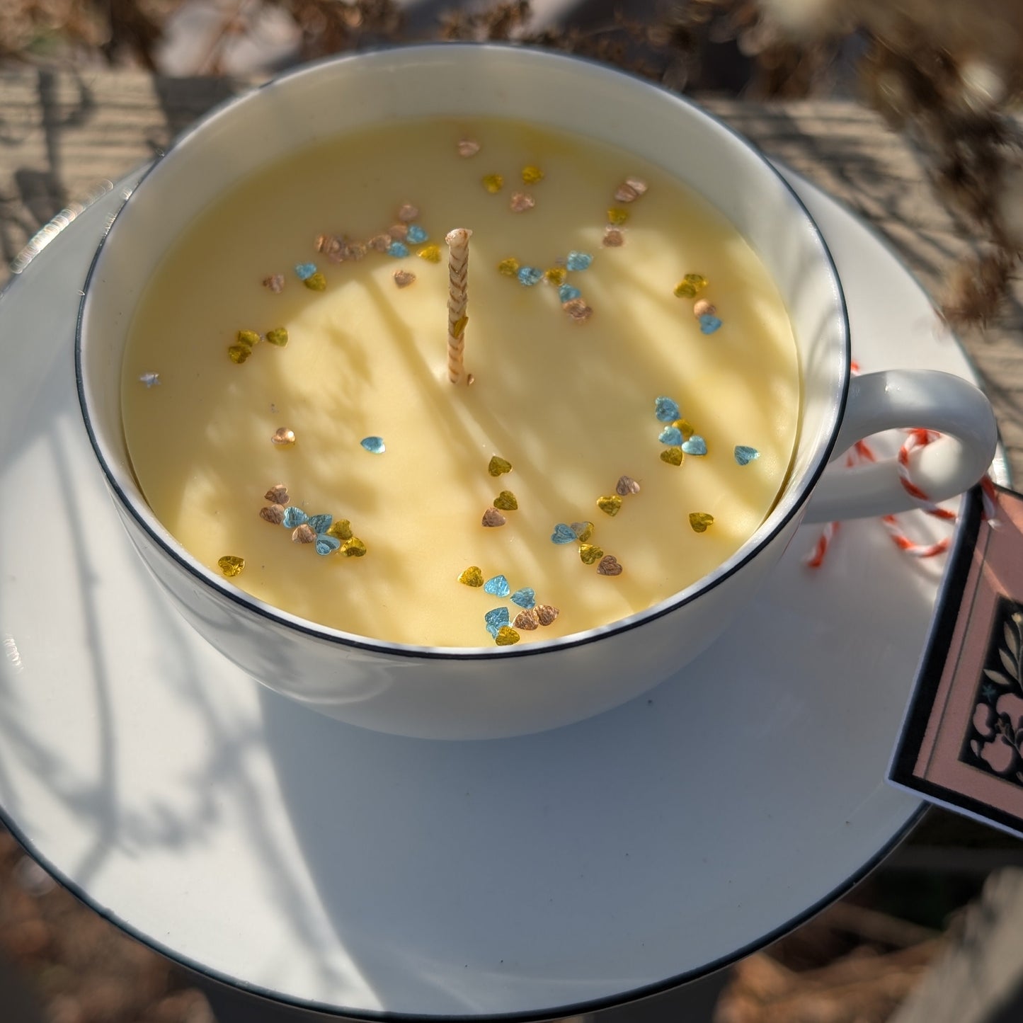 Vintage Teacup “Coco-Bee” Candles