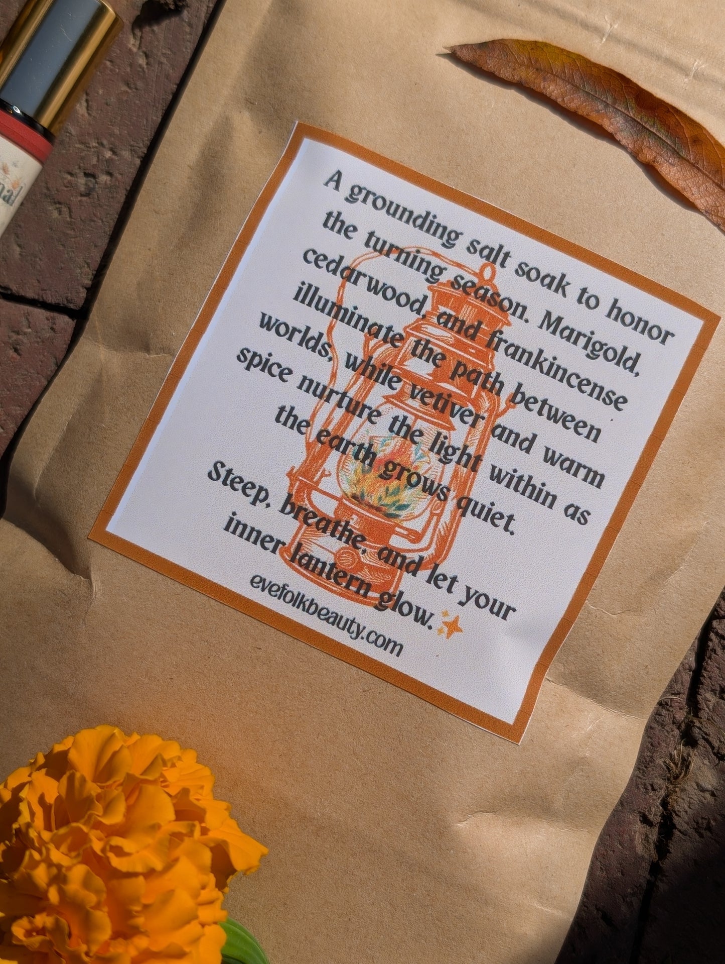 Lantern of the Veil Salts Soak