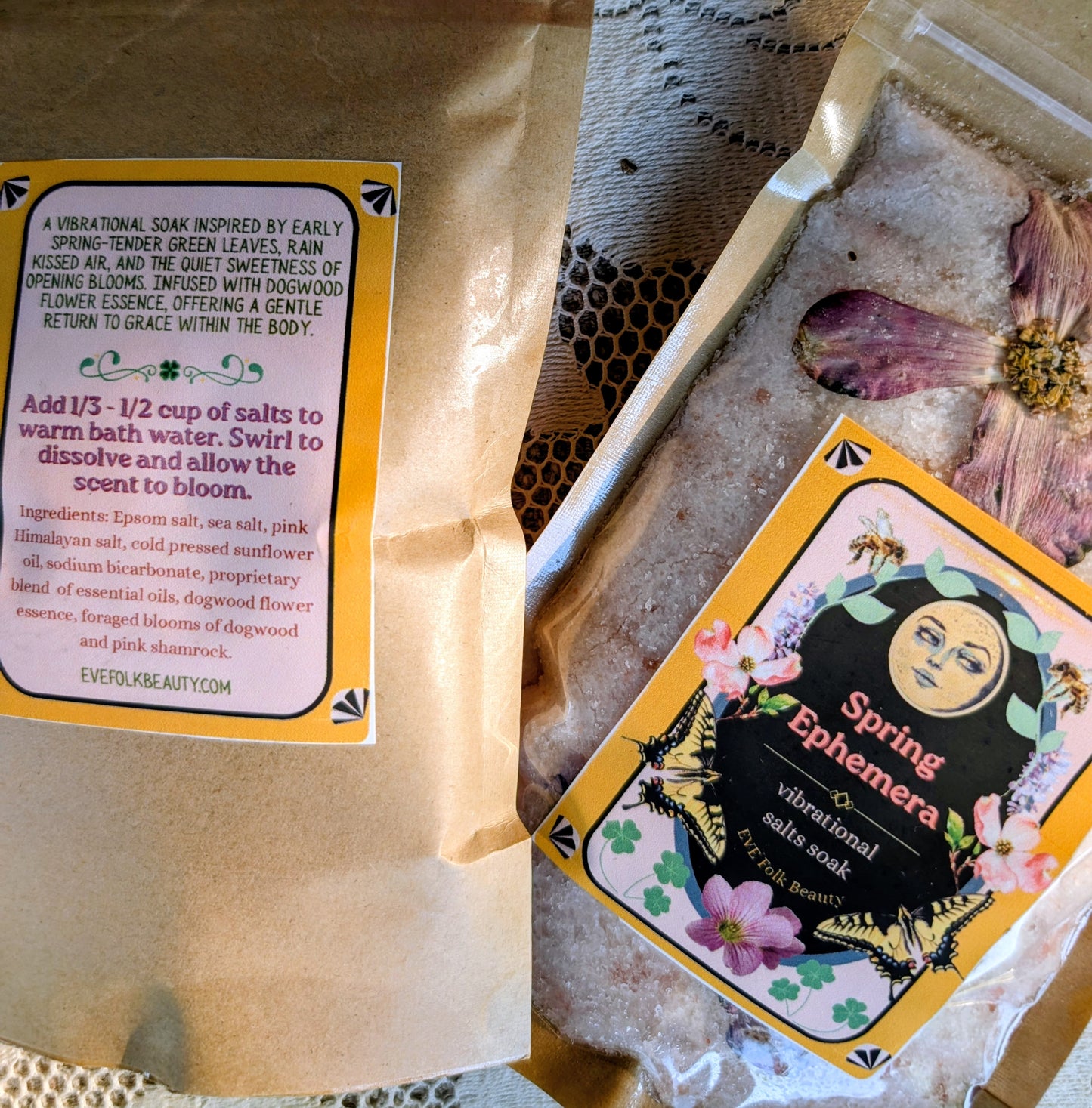 Spring Ephemera Salts Soak