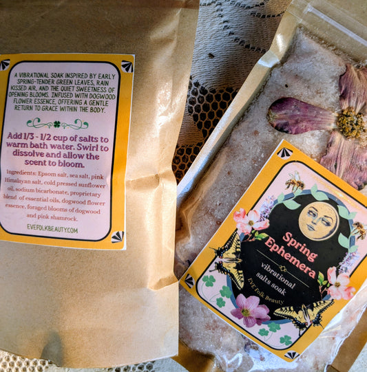 Spring Ephemera Salts Soak