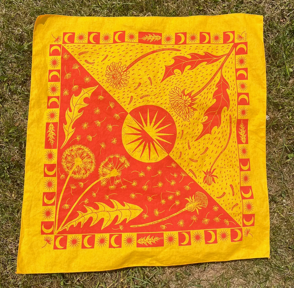 DANDELION BANDANA From Pen & Pine