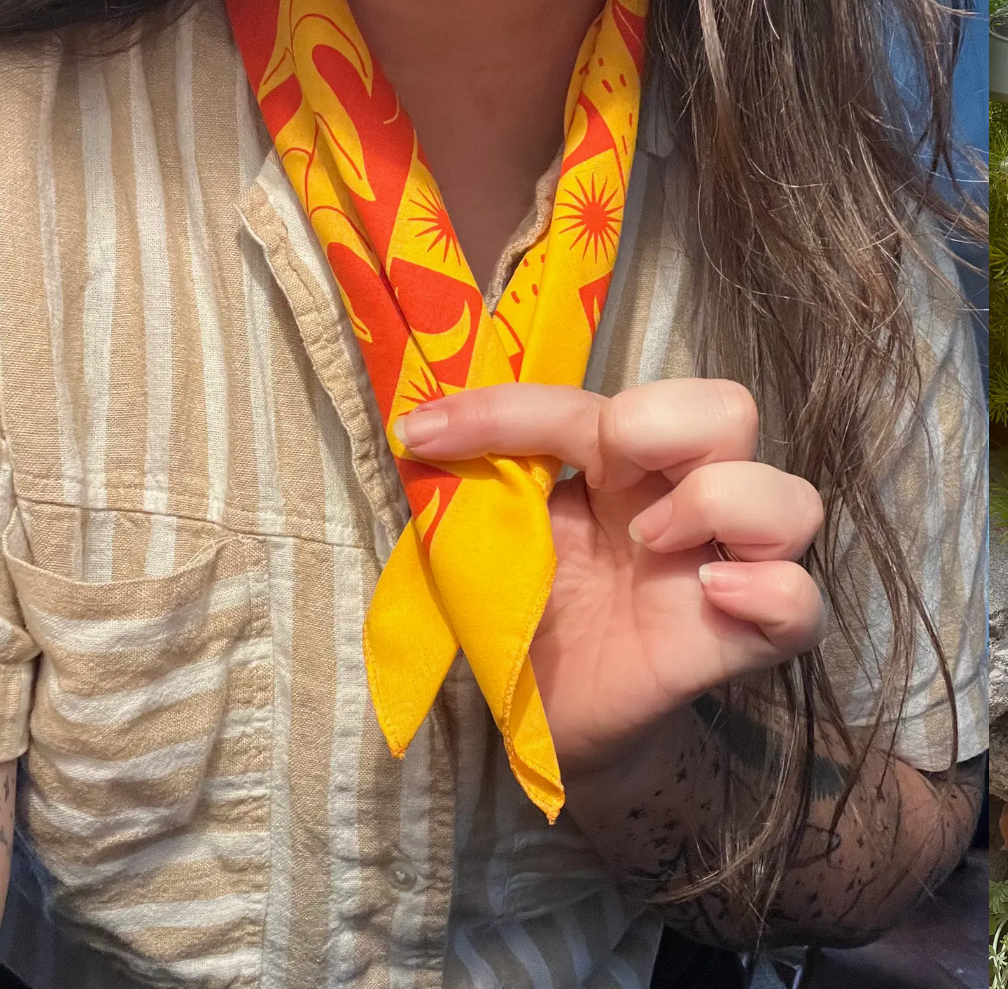 DANDELION BANDANA From Pen & Pine